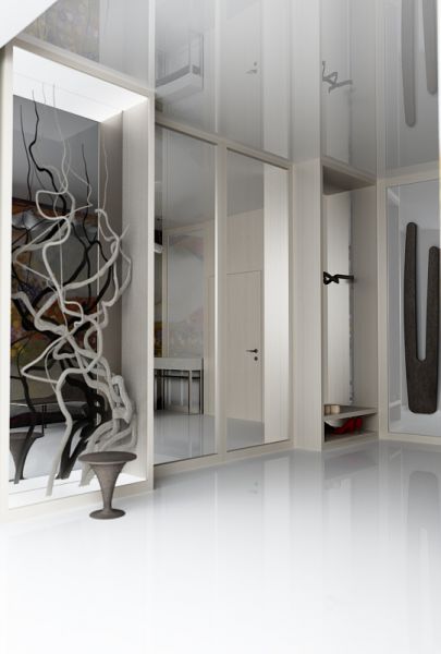 Winder room with built-in wardrobe
