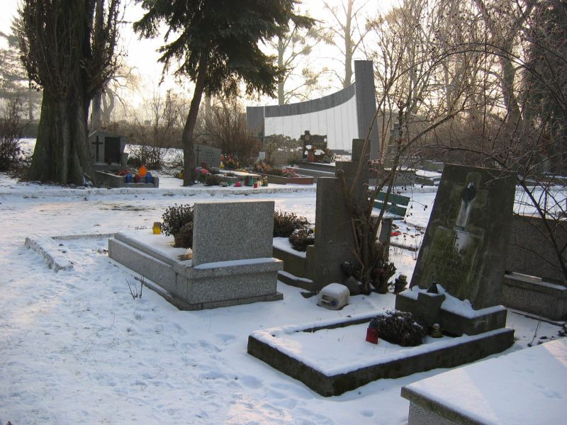 Ołtarz na cmentarzu